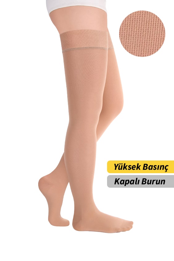 MORSA CYBERG® Diz Altı Düşük Basınç Siyah Varis Çorabı Ccl 1 MORSA CYBERG® Diz Altı Düşük Basınç Siyah Varis Çorabı Ccl 1