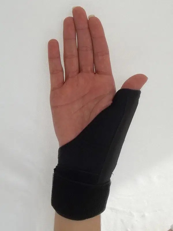 MORSA CYBERG® Destekli Başparmak Ateli - Siyah